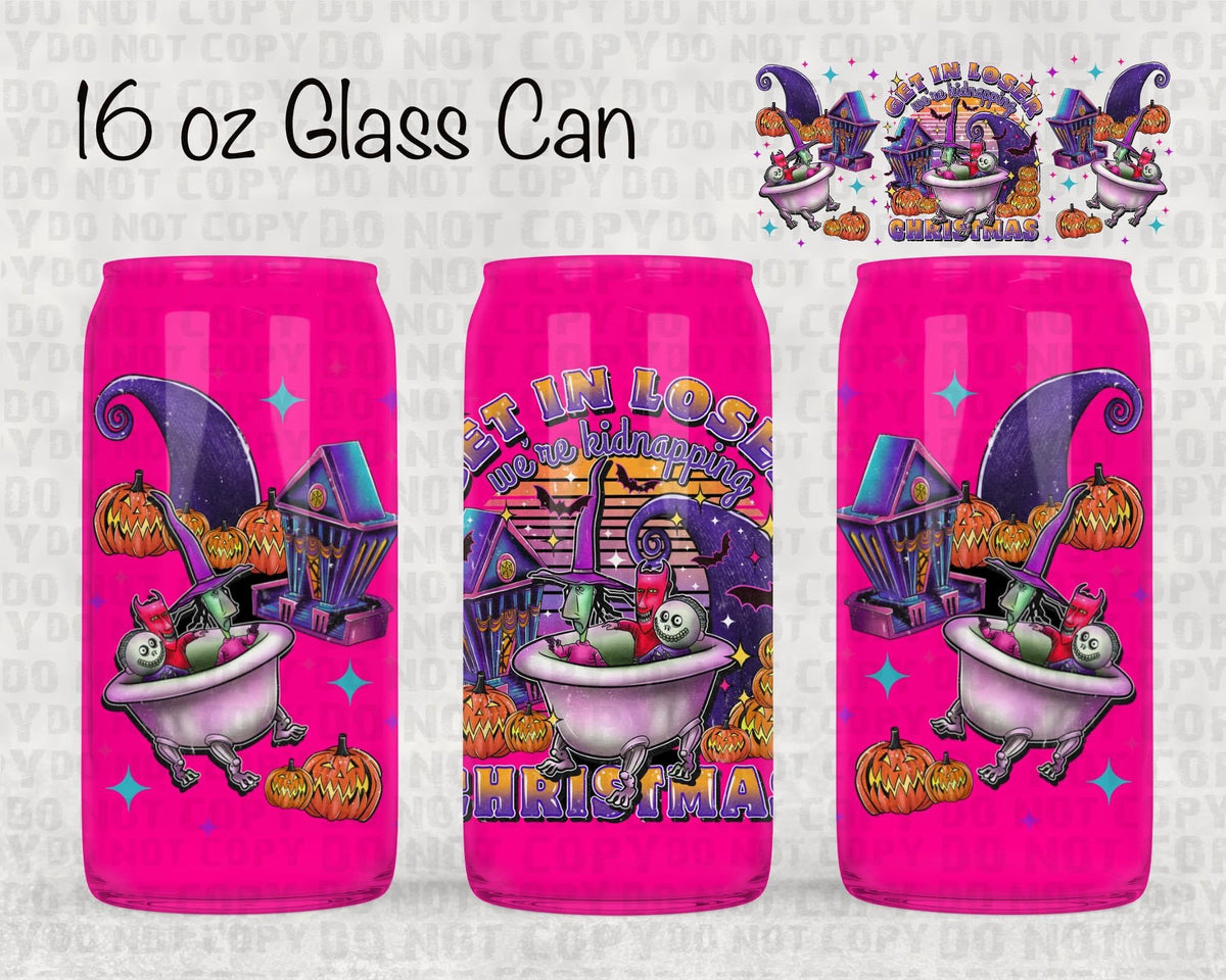 Kidnapping Christmas UV cup wrap