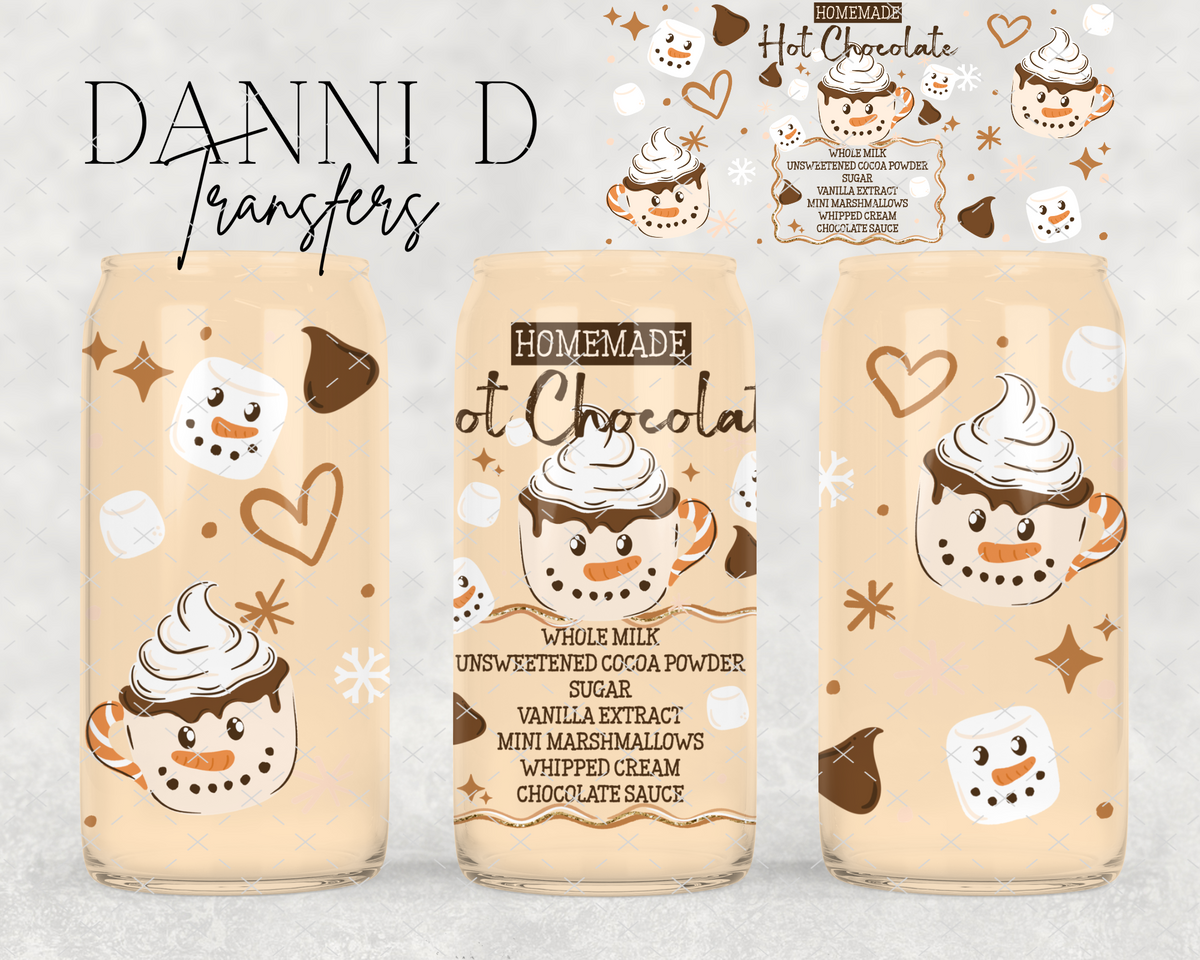 MTO Homemade Hot Chocolate UV Cup Wrap
