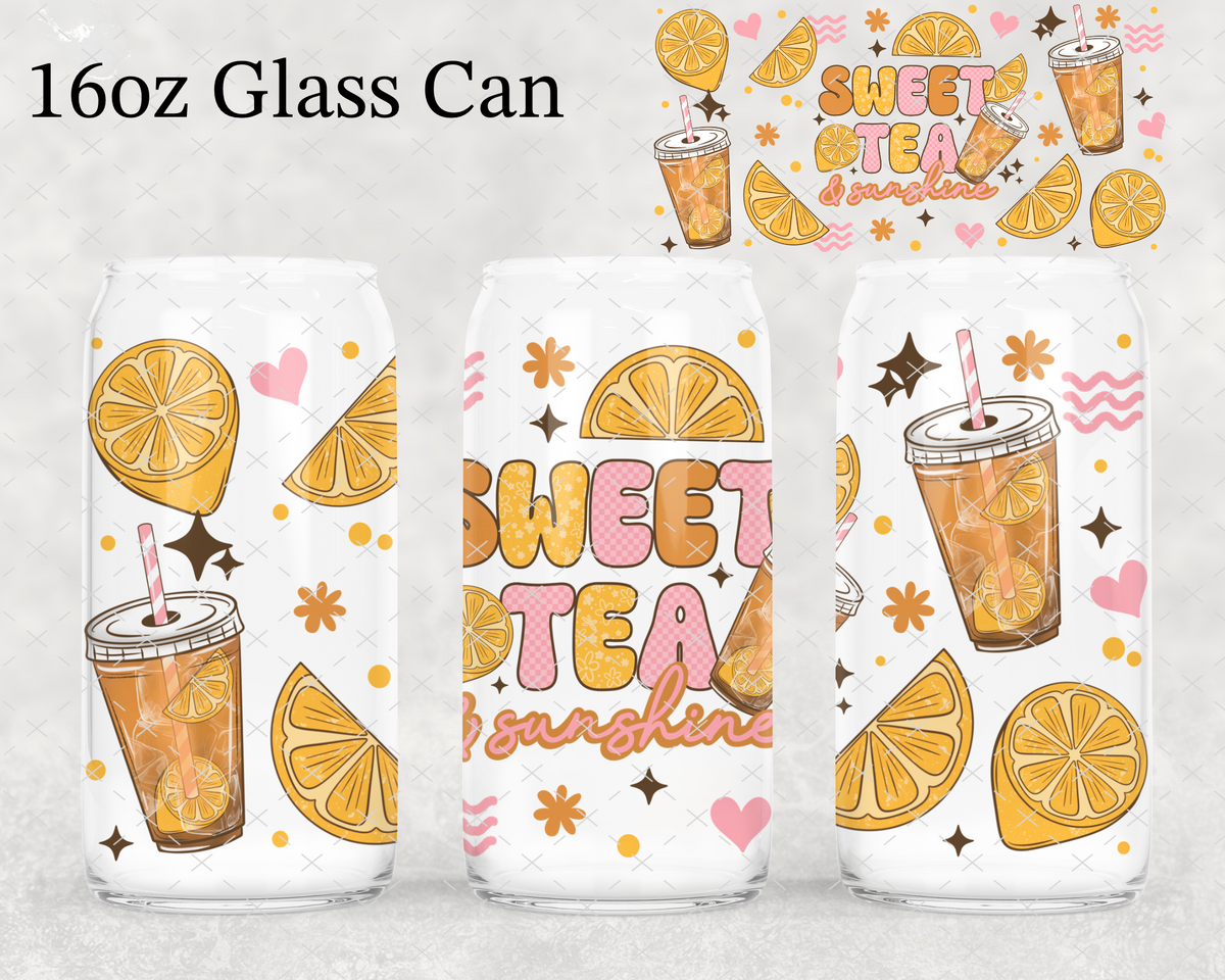 Sweet Tea & Sunshine UV Cup Wrap