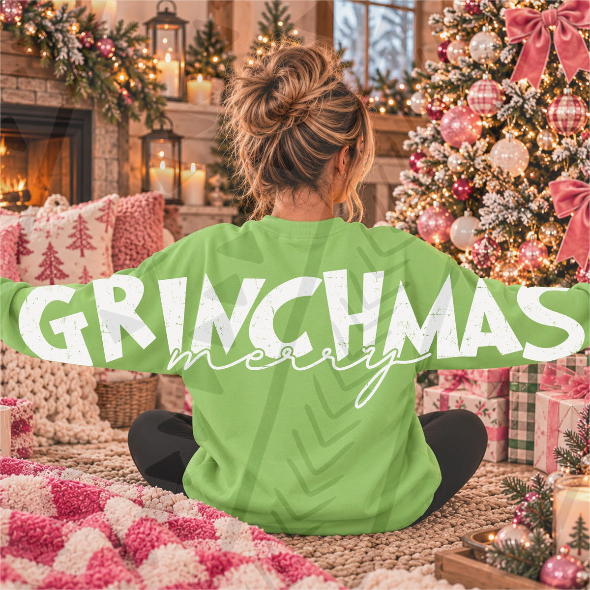 Merry Inchmas DTF transfer ( FRONT & BACK)