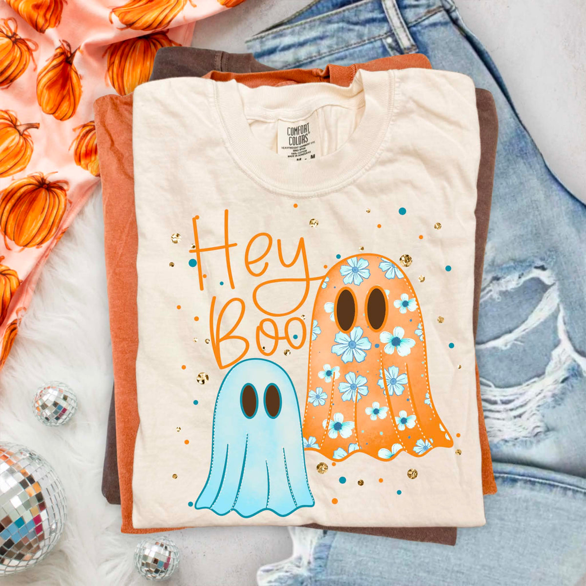 **PRE ORDER**Hey Boo DTF -DTF TRANSFER