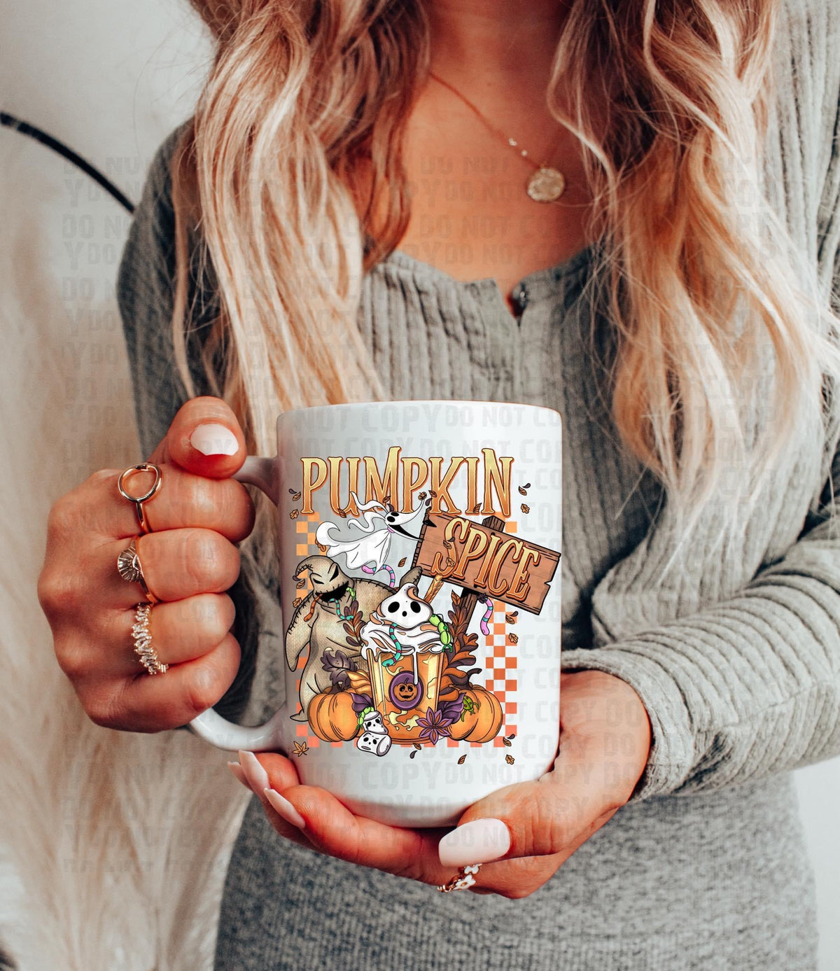 Pumpkin spice UV decal