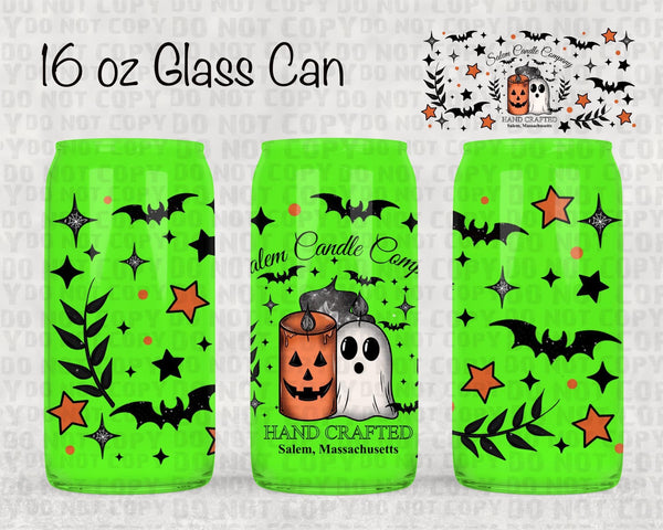 Salem candle company UV cup wrap