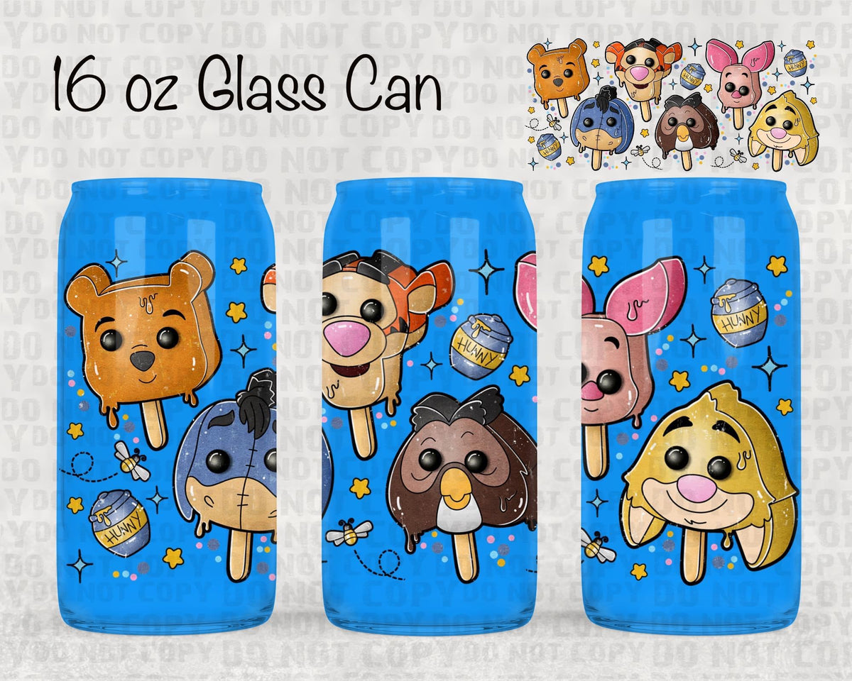 Pooh friends UV cup wrap