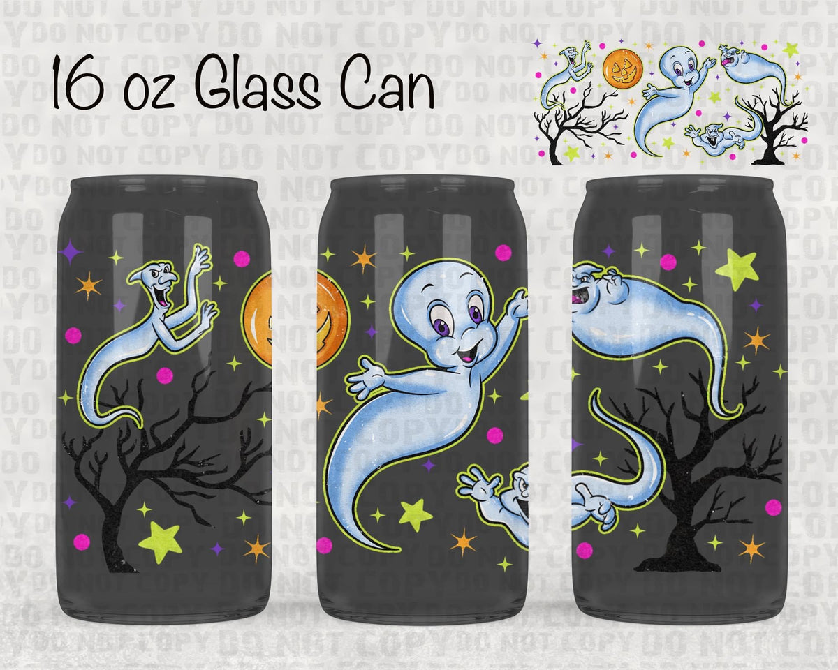 Friendly ghost UV cup wrap