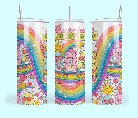 Summer bears sublimation transfer