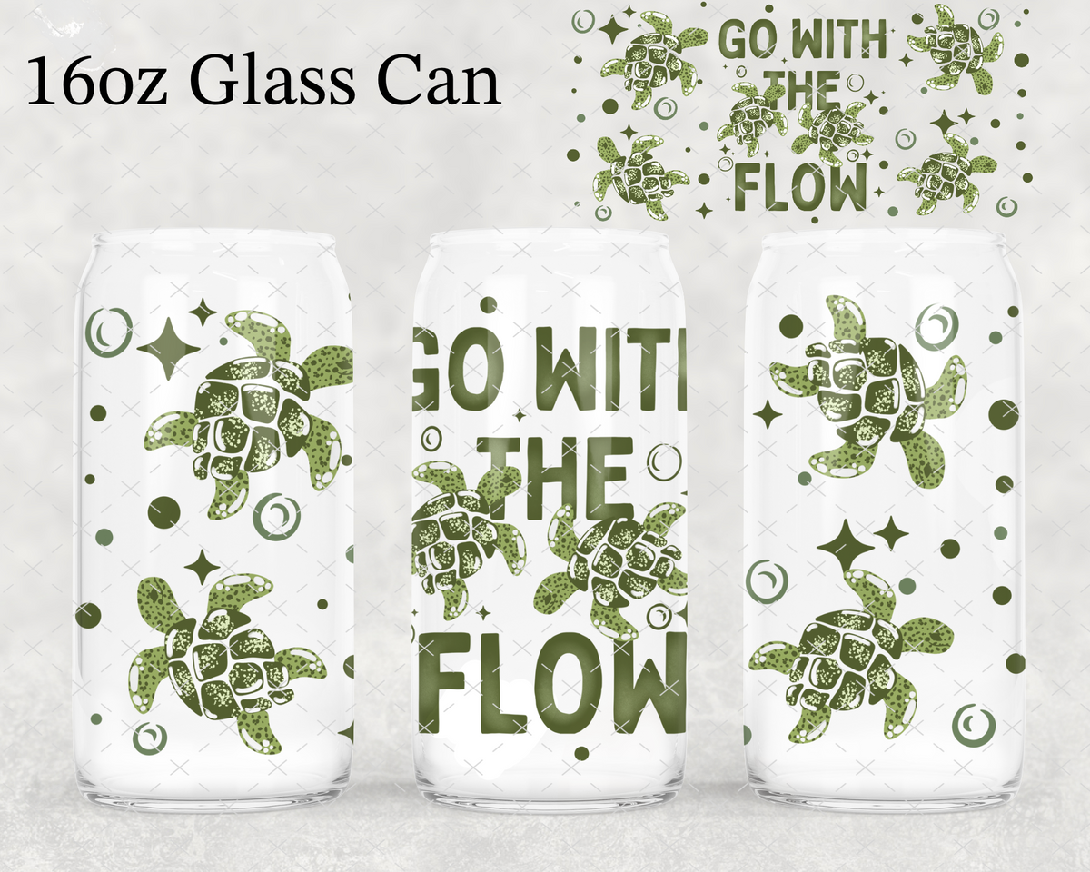 Go With The Flow Turtles UV Cup Wrap