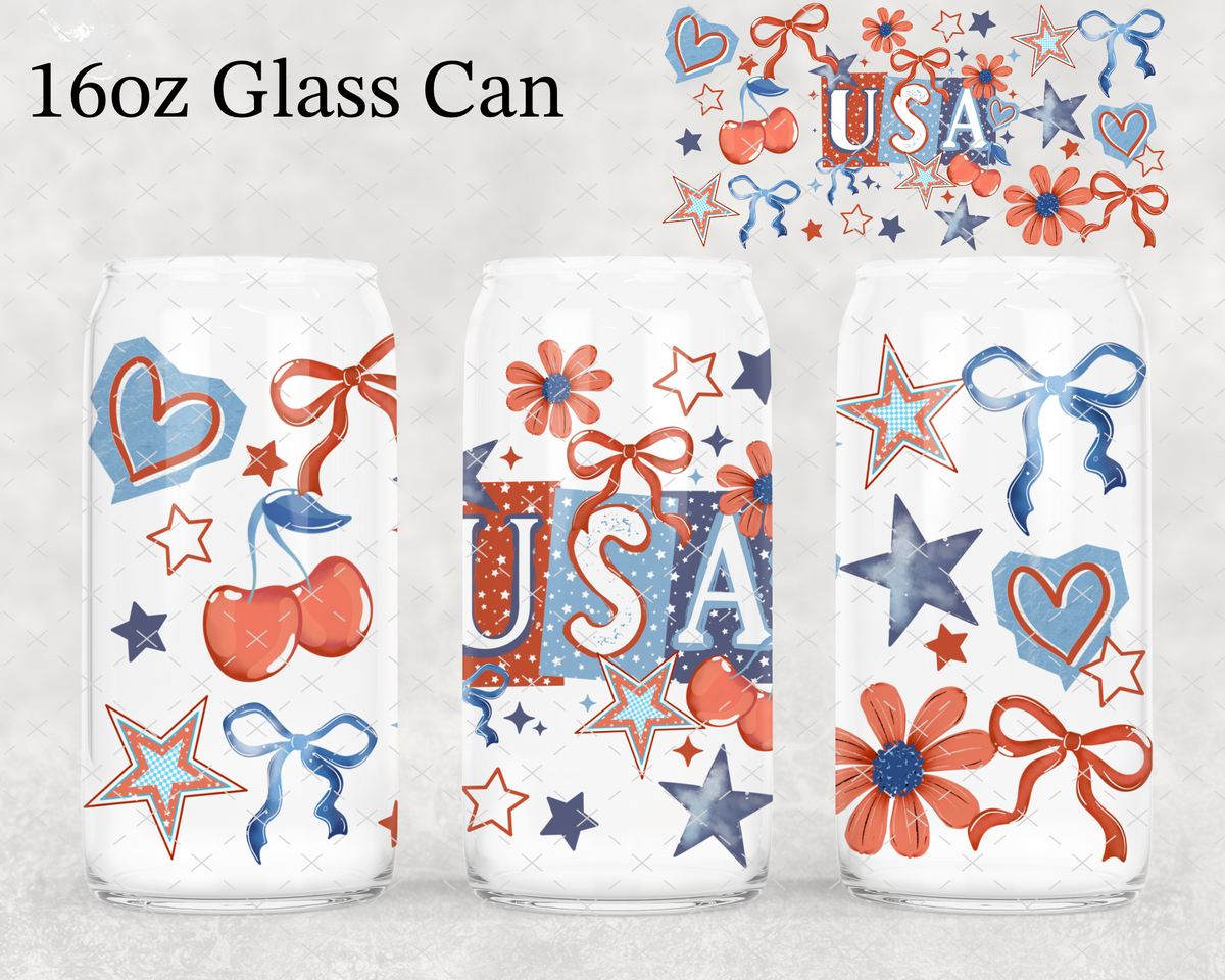 USA Bows UV Cup Wrap