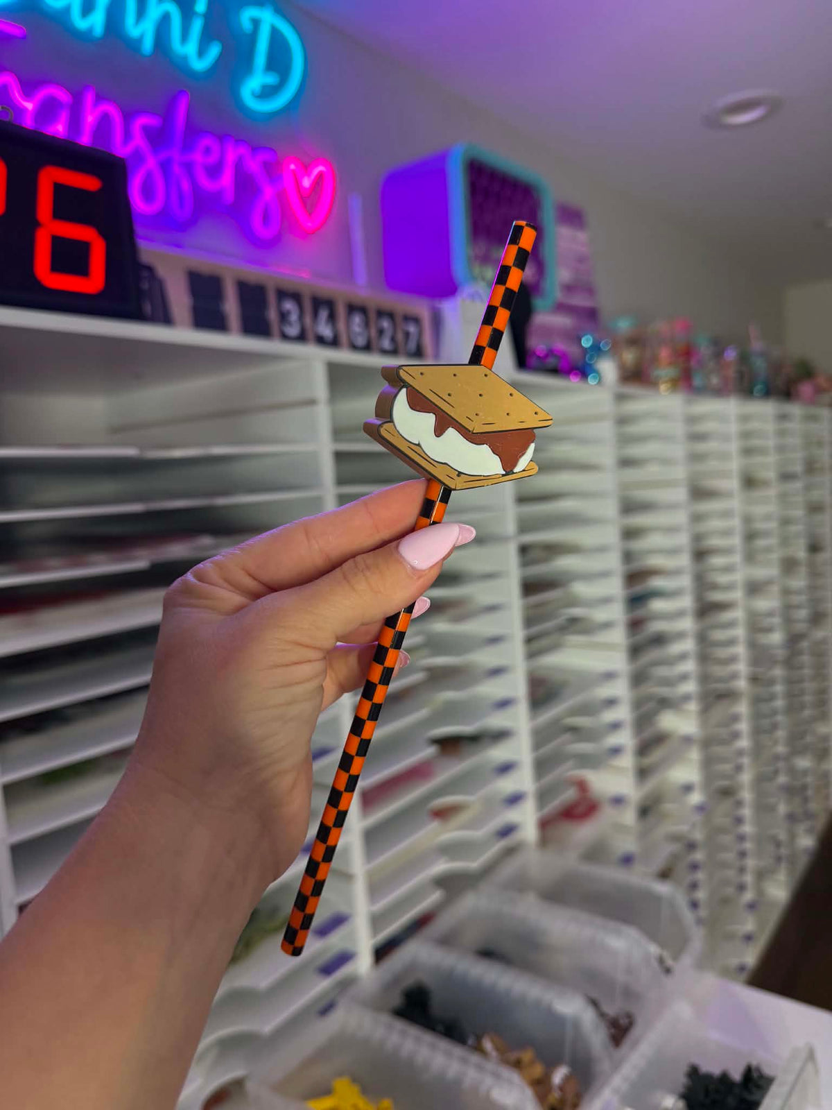 Smore 8mm Straw Topper (Standard Straw Size) Straw Not Included