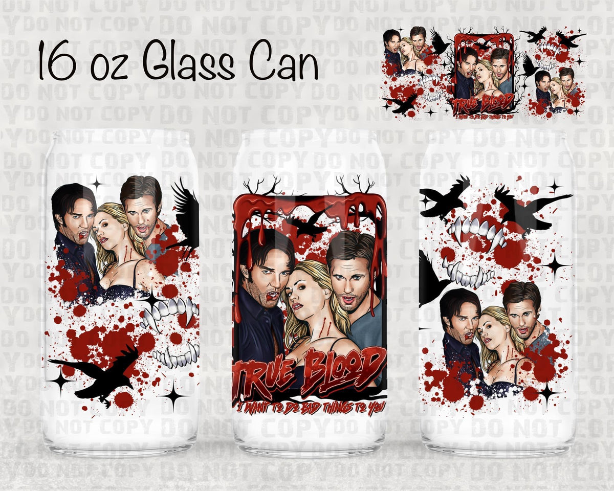 True blood UV cup wrap