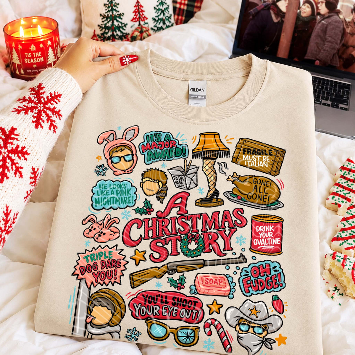 **PRE ORDER**A Christmas Story DTF -DTF TRANSFER