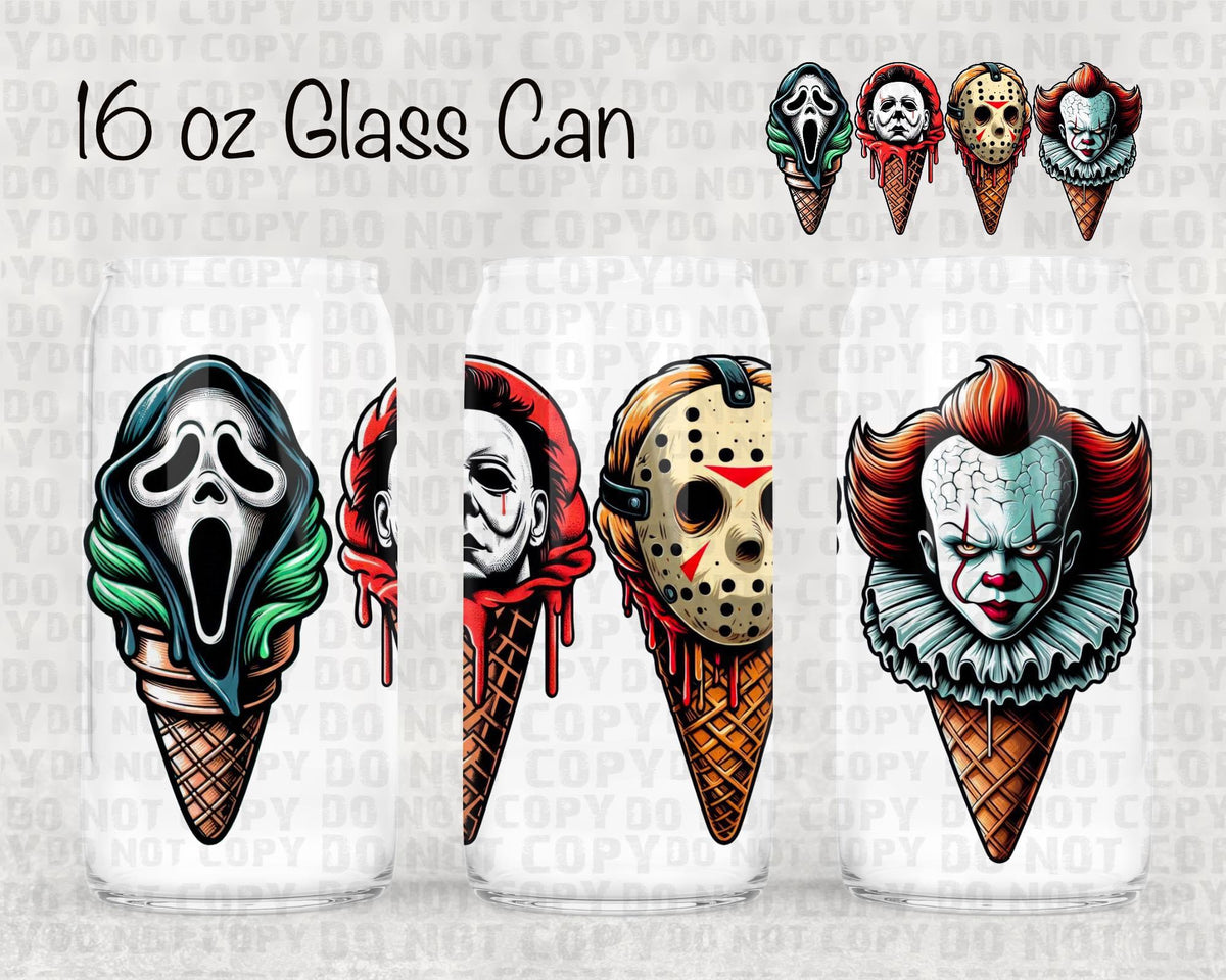 Horror cones UV cup wrap