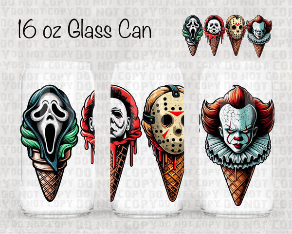 Horror cones UV cup wrap