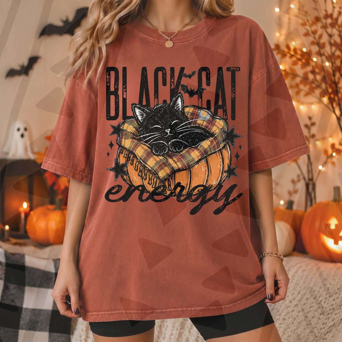 **PRE ORDER**Black Cat Energy DTF -DTF TRANSFER