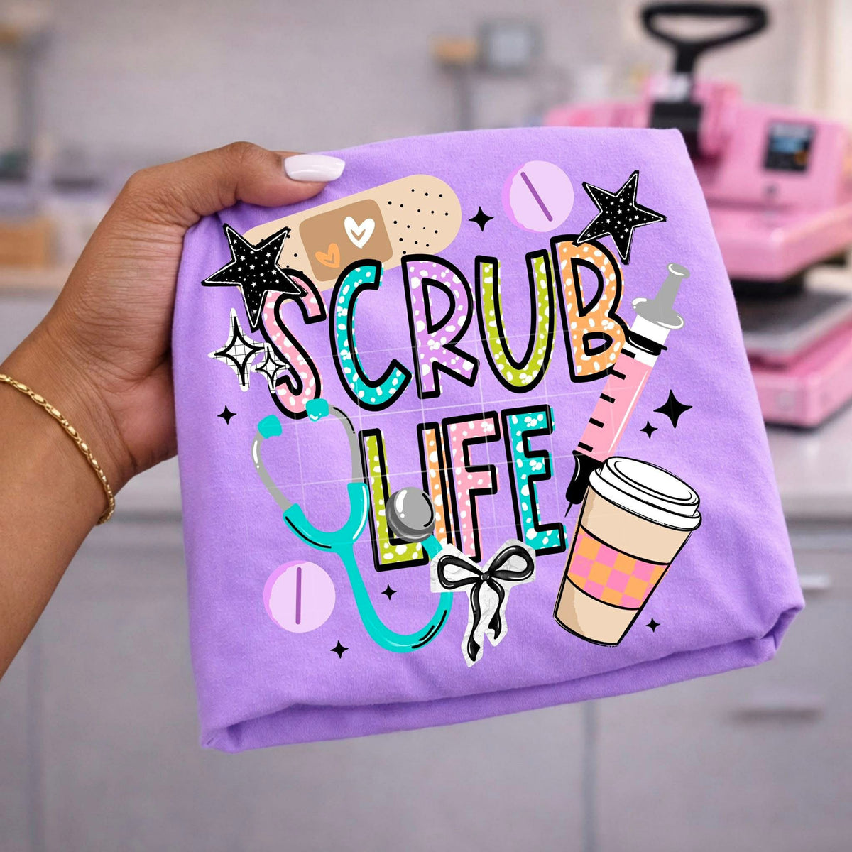 **PRE ORDER** Scrub Life DTF -DTF TRANSFER