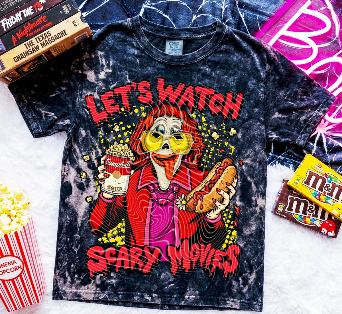 **PRE ORDER**Watch Scary Movies DTF -DTF TRANSFER