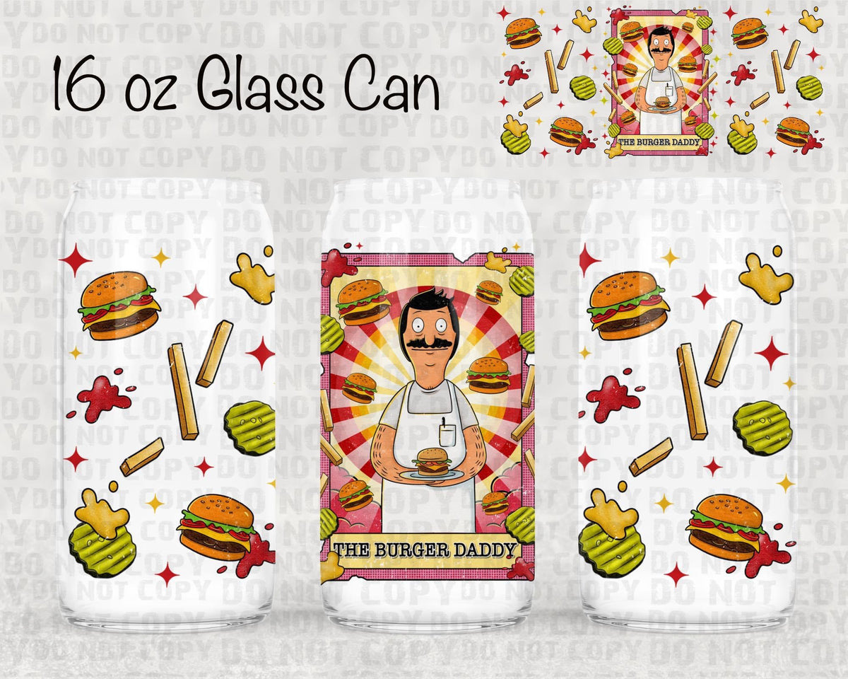 Burger daddy UV cup wrap