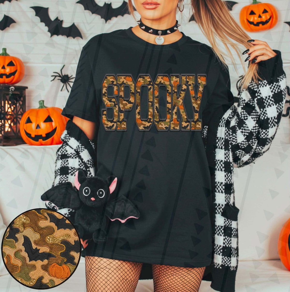 **PRE ORDER**Bats Spooky DTF -DTF TRANSFER
