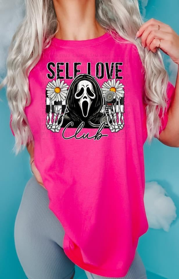 Self love club - clear film