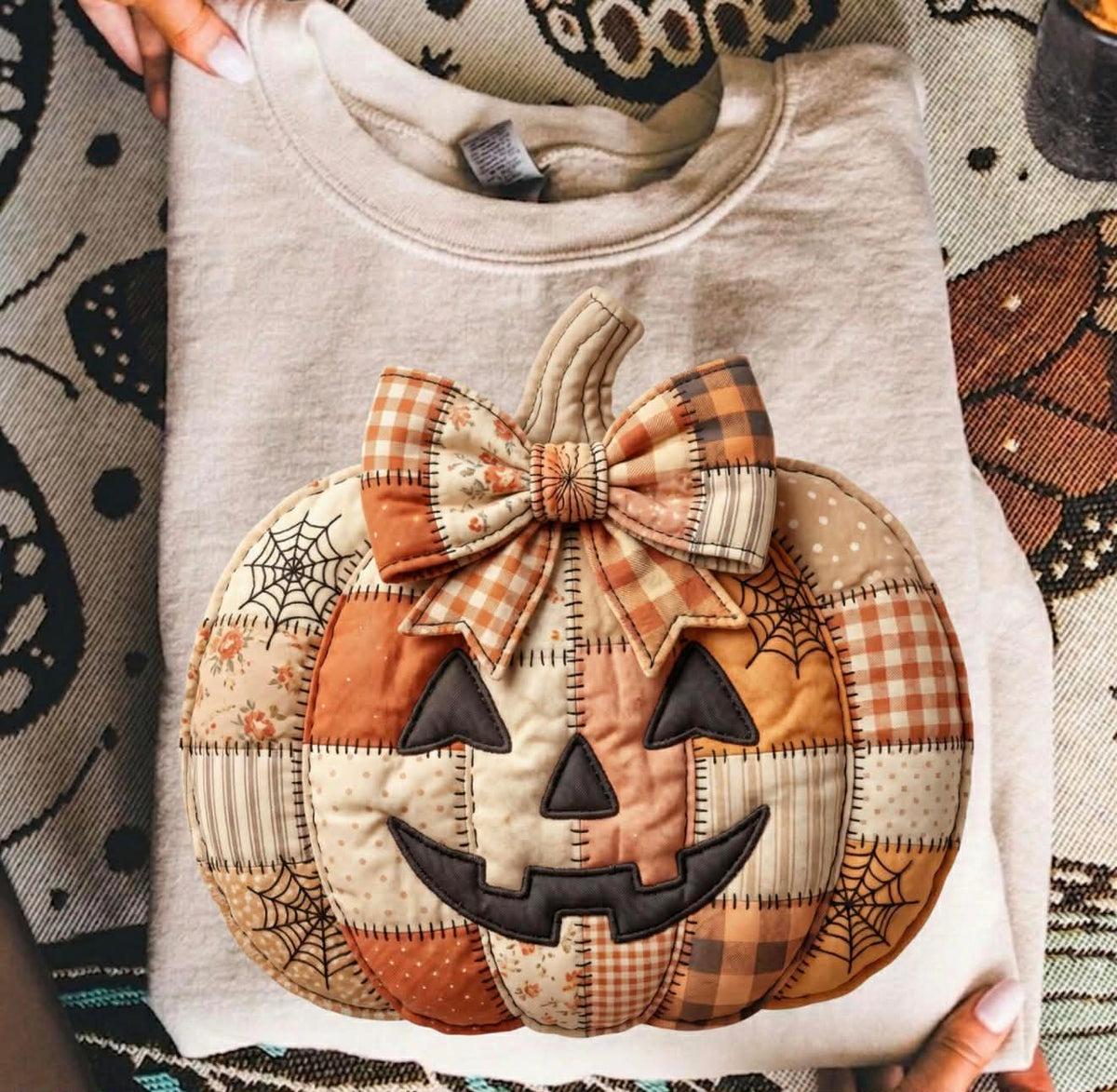 **PRE ORDER**PLAID PUMPKIN DTF -DTF TRANSFER