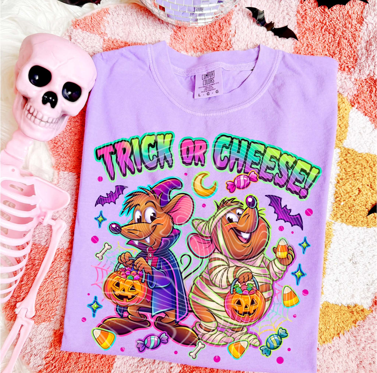 **PRE ORDER**Trick Or Cheese DTF -DTF TRANSFER