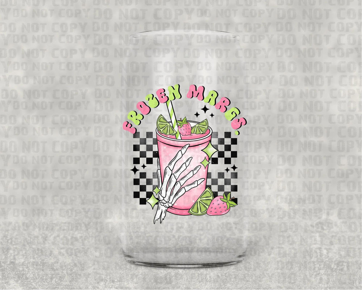 Frozen margs UV decal