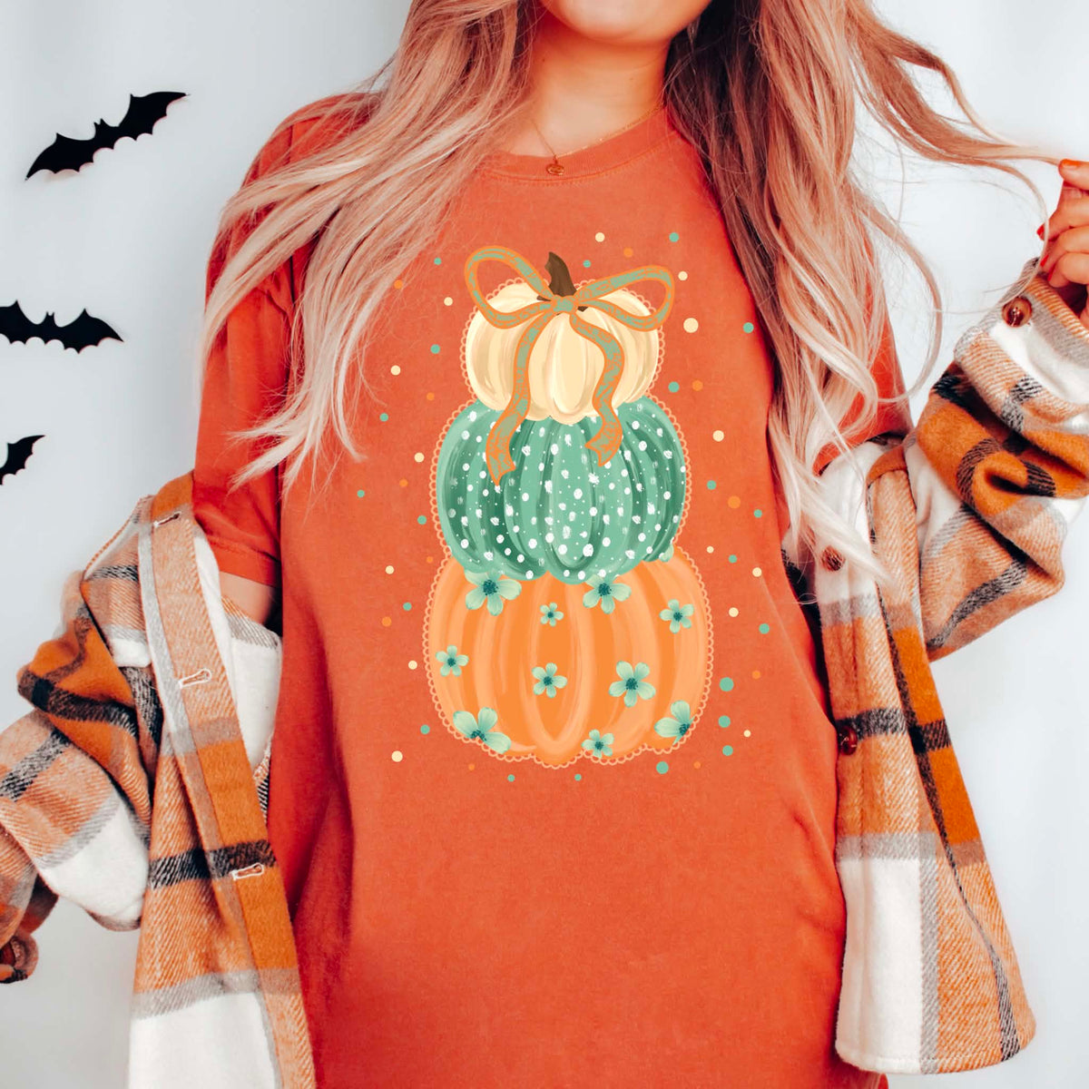 **PRE ORDER**Pumpkin Stack DTF TRANSFER