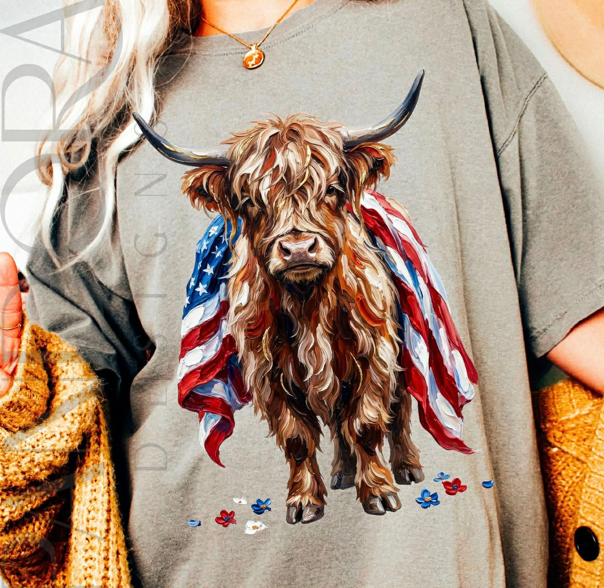**PRE ORDER**USA Highland DTF -DTF TRANSFER