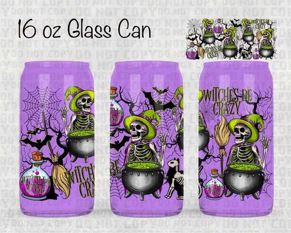 Witches be crazy UV cup wrap