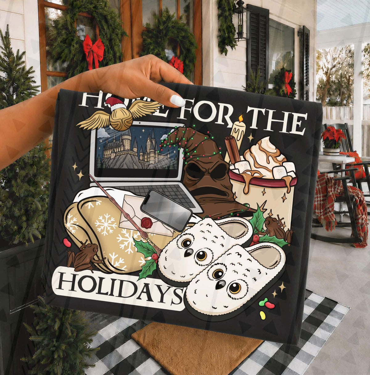 **PRE ORDER** HP Here For Holidays DTF -DTF TRANSFER