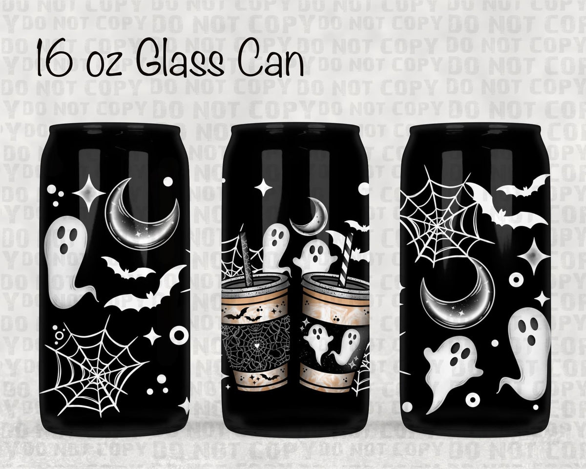 Ghost coffee UV cup wrap