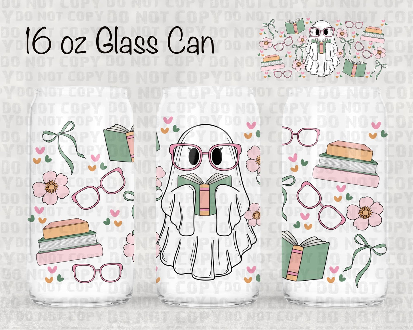 Ghosty book UV cup wrap