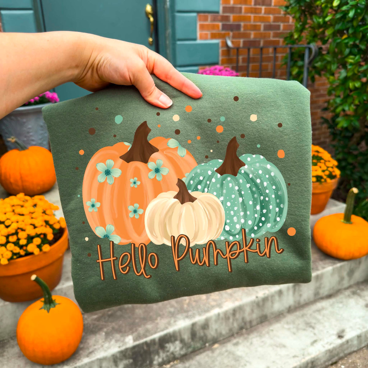 **PRE ORDER**Hello Pumpkin DTF TRANSFER