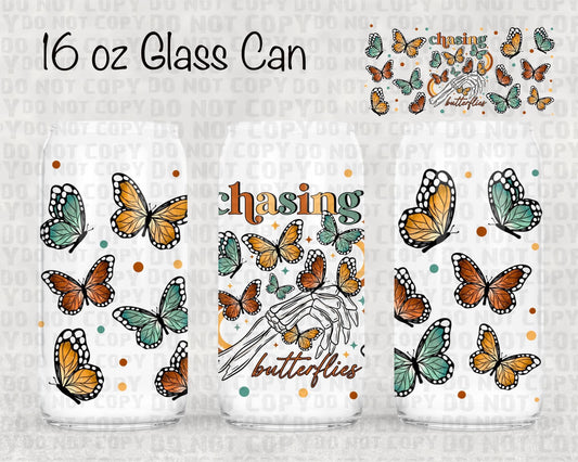 Chasing butterflies UV cup wrap