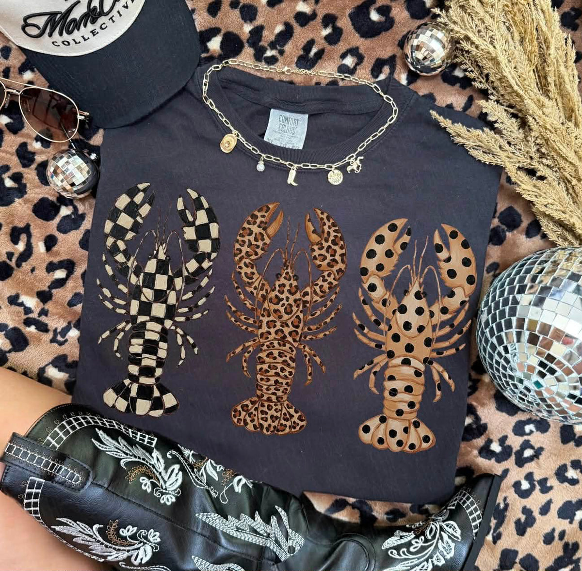 **PRE ORDER**Leopard Lobster DTF -DTF TRANSFER