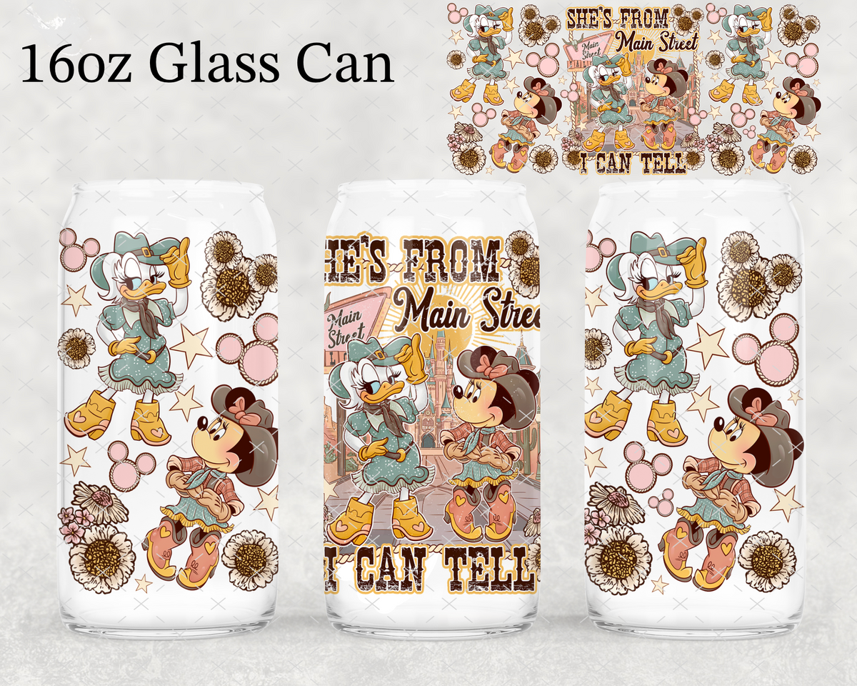 Mouse Main Street UV Cup Wrap