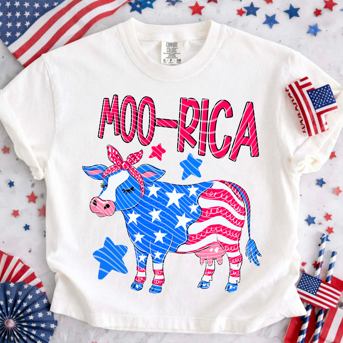 **PRE ORDER**Moo-Rica DTF -DTF TRANSFER
