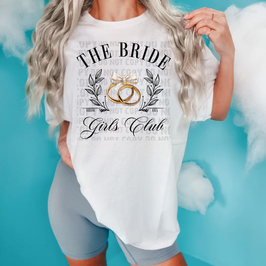 The bride screen print transfer