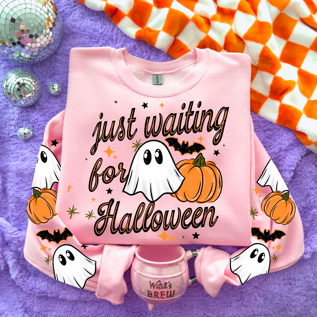 **PRE ORDER**Waiting For Halloween Ghost DTF -DTF TRANSFER