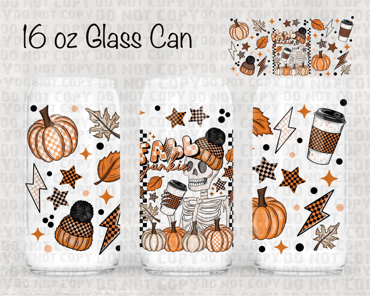 Fall junkie UV cup wrap