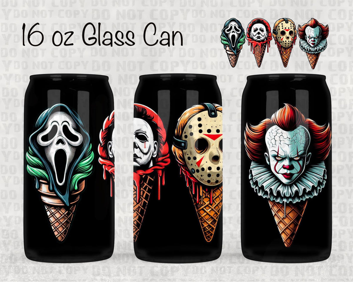 Horror cones UV cup wrap