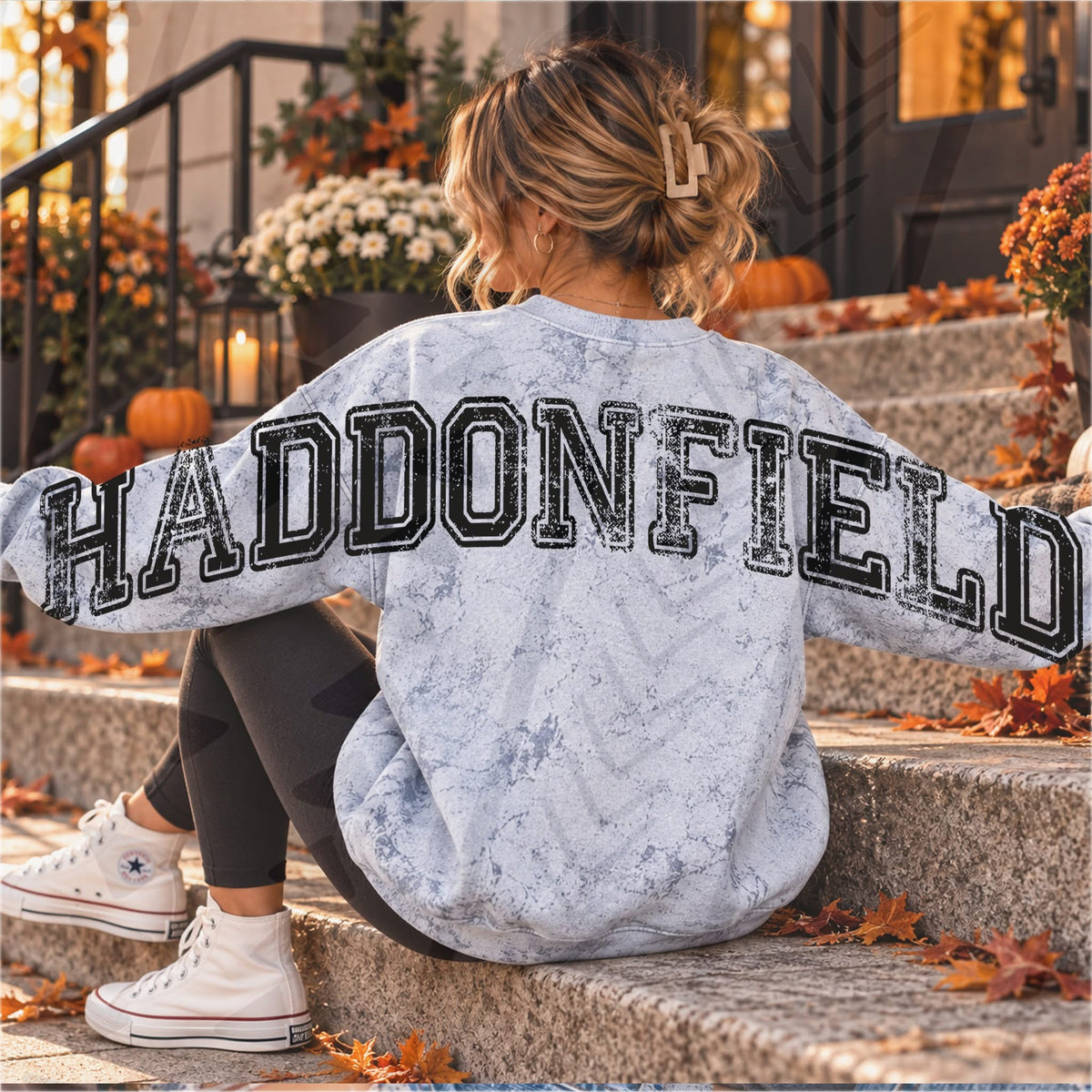 Haddonfield DTF transfer ( FRONT & BACK)