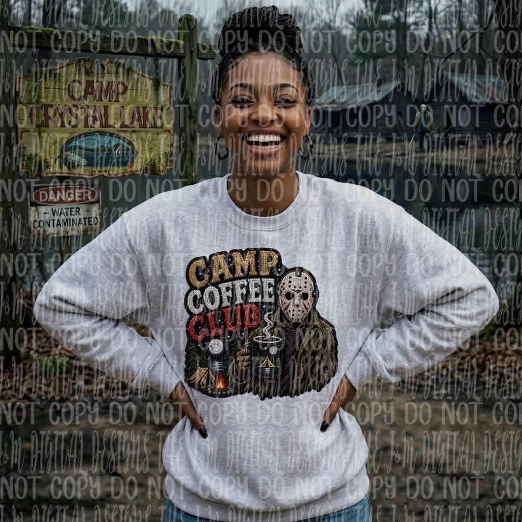 **PRE ORDER** Camp Coffee Club DTF TRANSFER