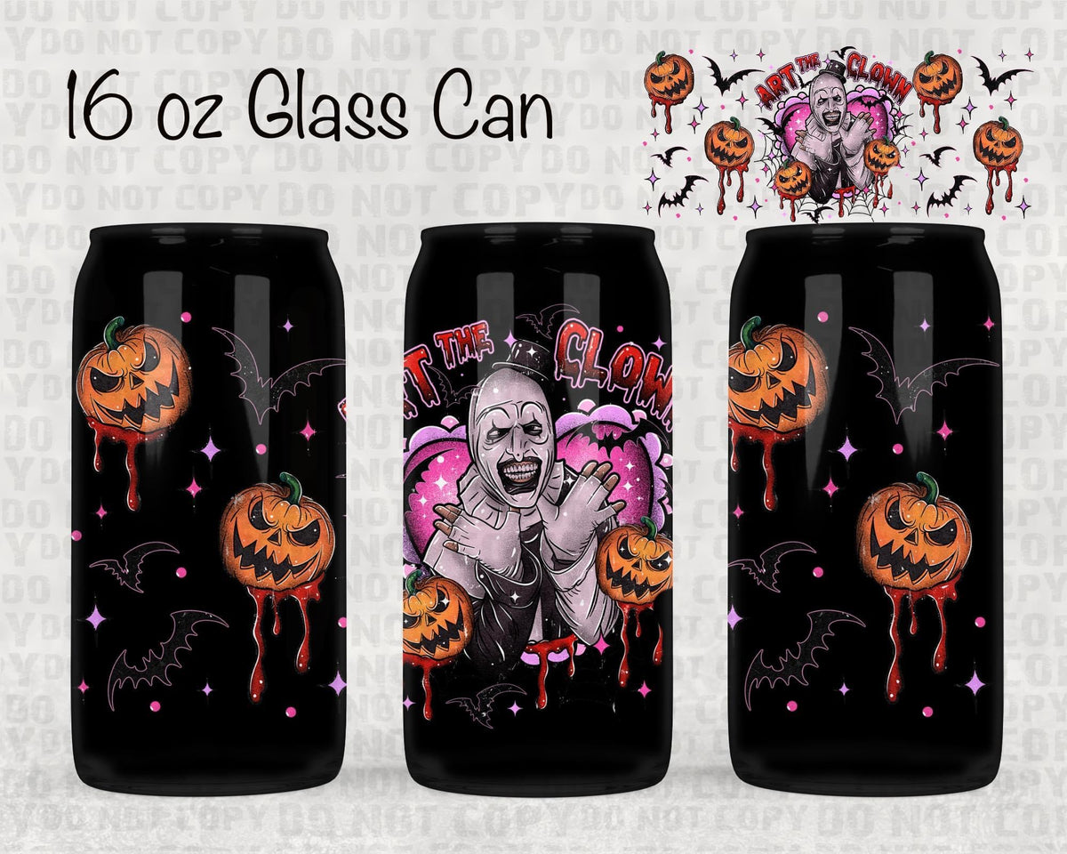 Art the clown UV cup wrap