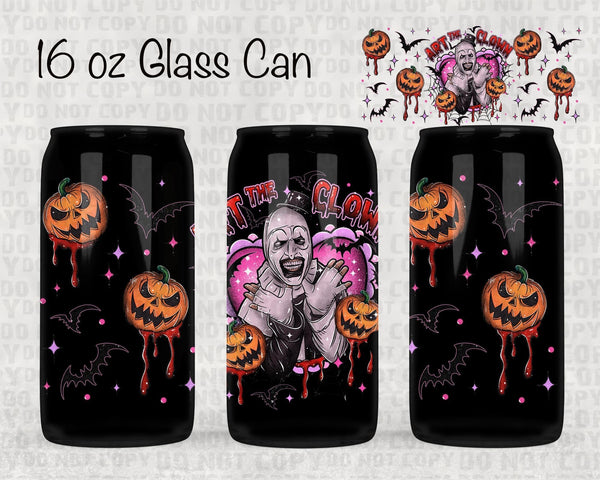 Art the clown UV cup wrap