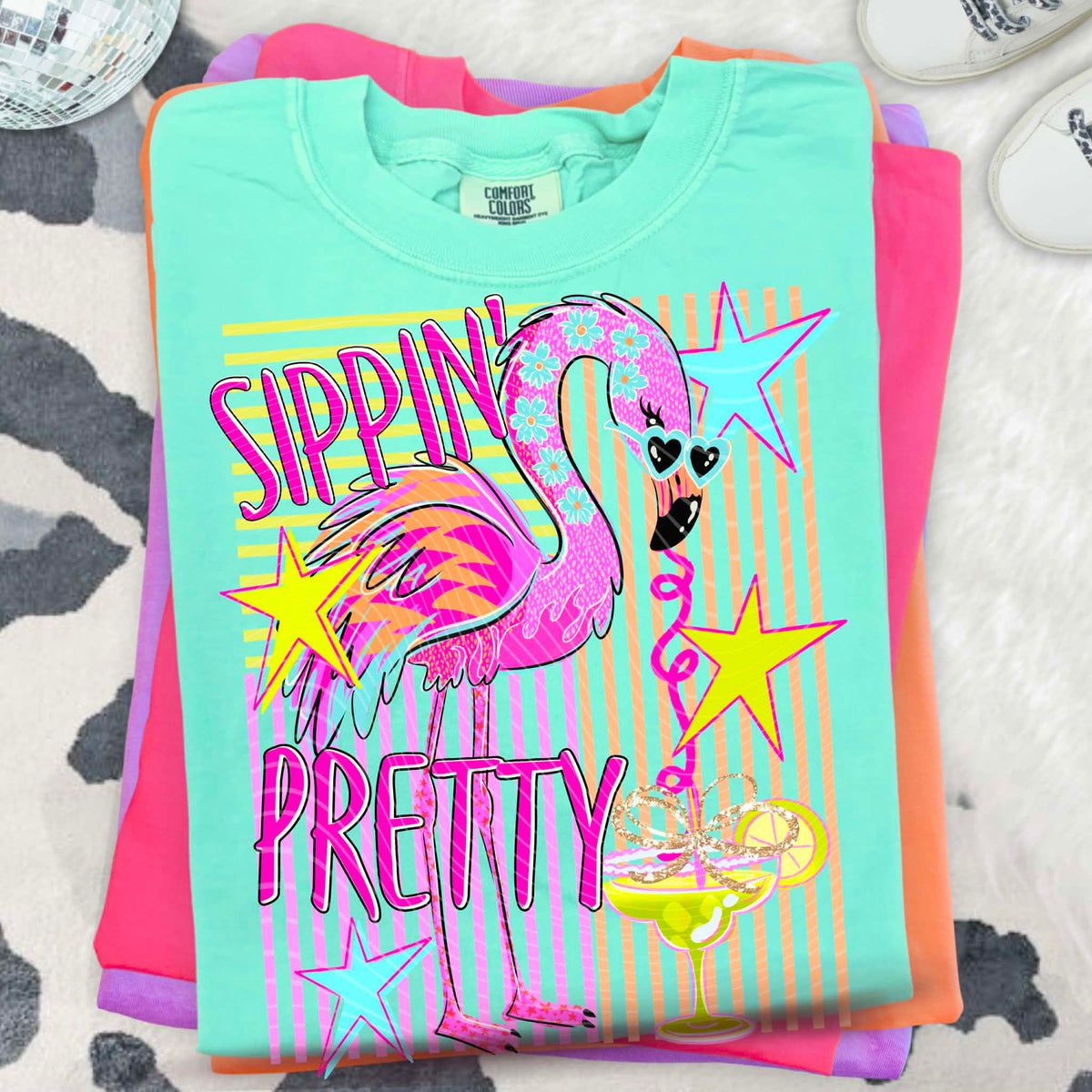 **PRE ORDER**Sippin Pretty DTF -DTF TRANSFER