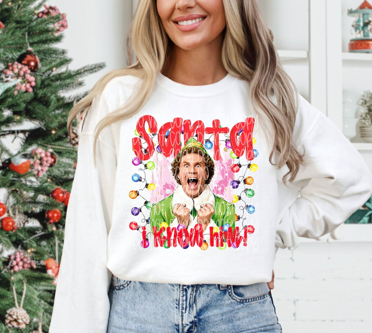 **PRE ORDER** SANTA I KNOW HIM DTF TRANSFER