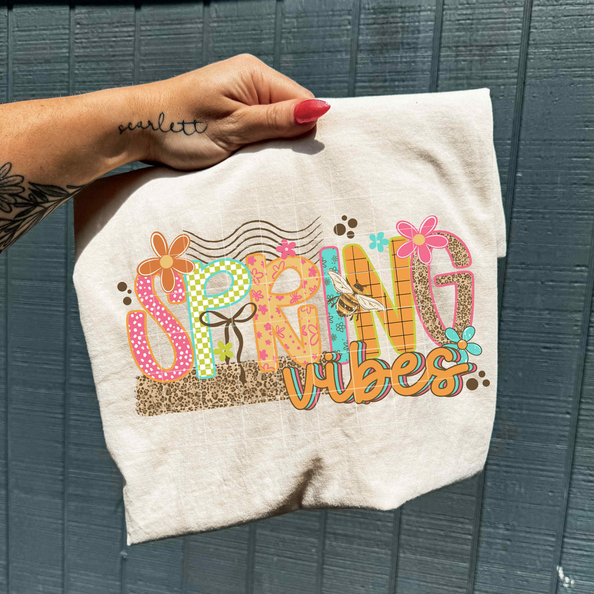 **PRE ORDER**SPRING VIBES DTF -DTF TRANSFER