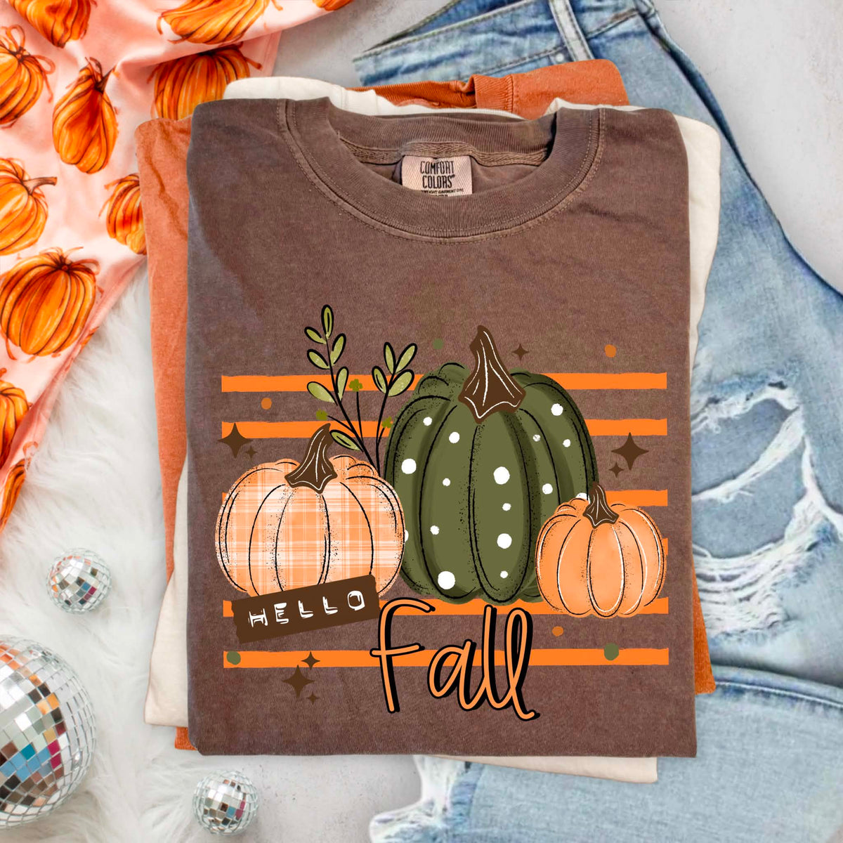 **PRE ORDER**'Hello Fall DTF TRANSFER