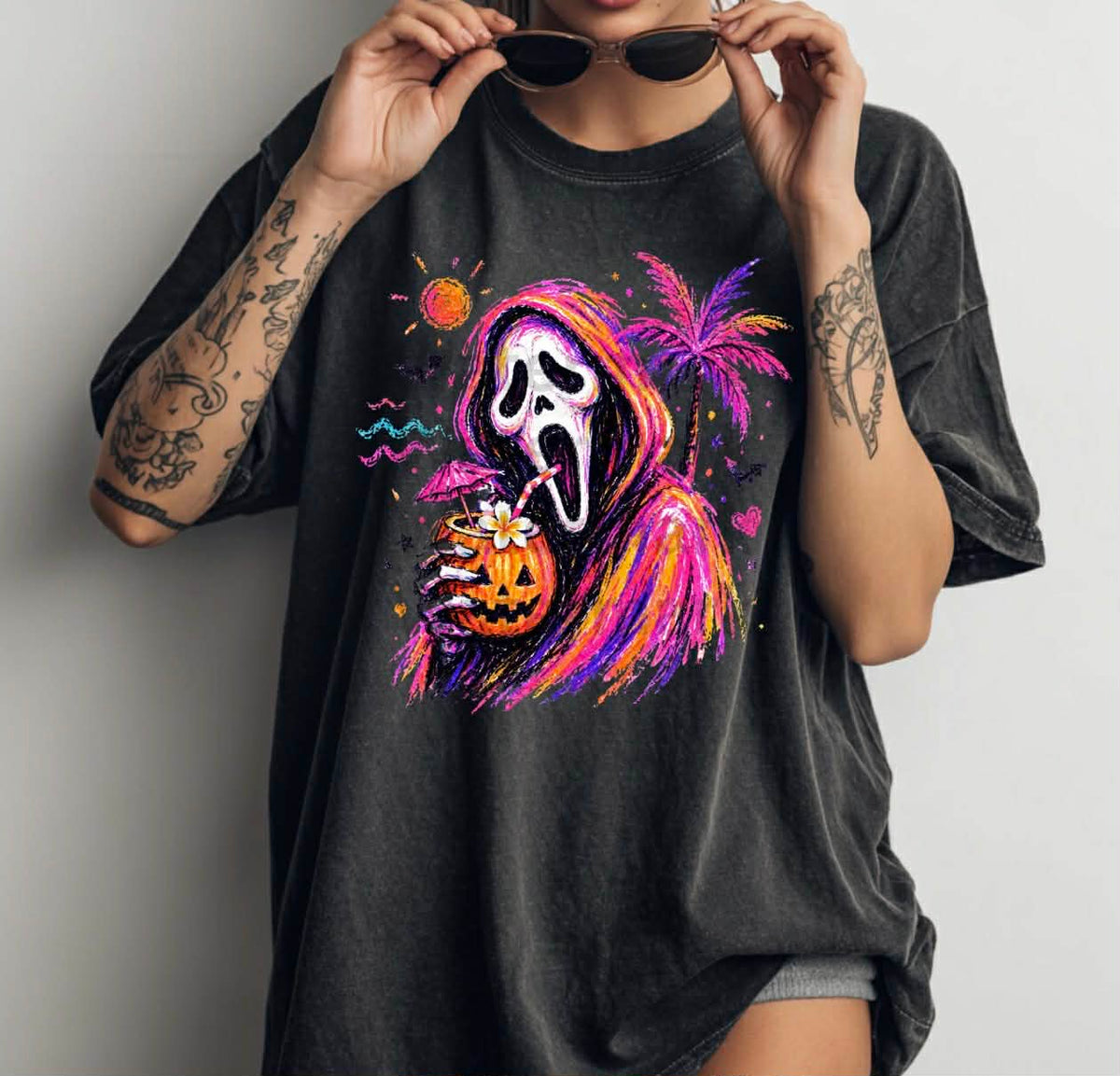 **PRE ORDER** Neon G Face DTF -DTF TRANSFER